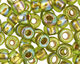 TOHO Rainbow Peridot (with Gold Lining) Round 6/0 Seed Bead