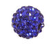 Cobalt Pave Round 8mm