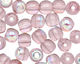 Czech Glass Light Amethyst AB Round 4mm