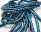 Teal Impression Jasper Heishi 7-8mm