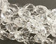 Rock Crystal Faceted Rice 30-32x22-25mm