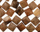 Madagascar Petrified Wood Diamond 32mm