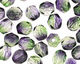 Czech Fire Polished Glass Dual Coated Blueberry/Green Tea Round 4mm