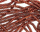 Hessonite Garnet Rondelle 3-4x8mm