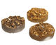 Druzy (metallic gold) Round Cabochon 30mm