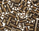 TOHO Metallic Iris Brown Triangle 11/0 Seed Bead