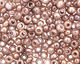 TOHO Marbled Opaque Pink/Amethyst Round 11/0 Seed Bead