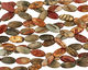 Red Creek Jasper Flat Oval 25x12mm