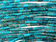Teal Impression Jasper Tube 12x6mm
