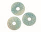 Amazonite Floral Carved Donut 40mm
