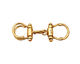McLees Shiny Bronze Multi Strand Clasp 40x13mm