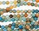 Beach Agate Faceted Round 12mm