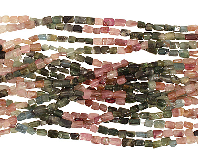 Tourmaline Tumbled Brick 5-6x3-4mm
