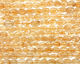 Citrine Irregular Thin Pillow 11-14x10-11mm