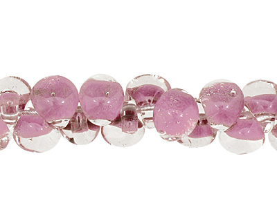Unicorne Beads Pastel Purple Teardrop 7x9mm