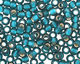 TOHO Teal (with Frosted Silver Lining) Round 11/0 Seed Bead