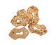 Kylie Parry Ceramic Rust Fancy Keyhole Pendant 27x47mm