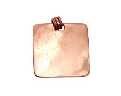 Copper Lipped Square Bezel 19mm
