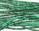 Malachite Tube 13x4mm