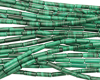 Malachite Tube 13x4mm