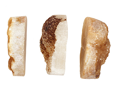 Druzy Freeform Piece (golden) 28-38x24-30mm