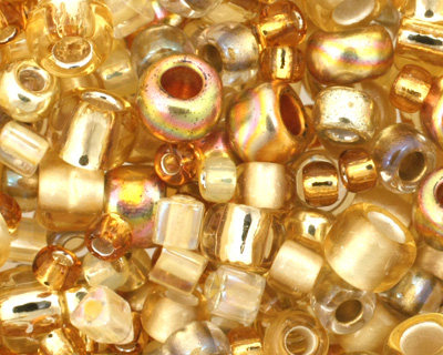 TOHO Kintaro Gold Seed Bead Mix