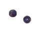 Missficklemedia Patinated Peacock Blue Satin Brushed Round 10mm