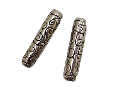 Green Girl Pewter Mystic Tube 35x8mm