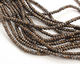 Bronzite Faceted Rondelle 3x5mm