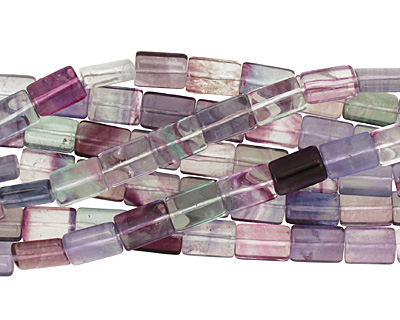Rainbow Fluorite (A) Thin Pillow 14x10mm
