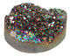 Druzy (metallic rainbow) Round Cabochon 25mm