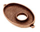 Nunn Design Antique Copper (plated) Grande Oval Bezel Toggle Link 47x28mm