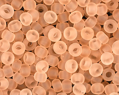 TOHO Transparent Frosted Rosaline Round 11/0 Seed Bead