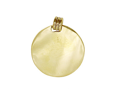 Brass Lipped Circle Bezel 23mm