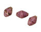 African Paper (purple, pink w/white) Rice 24-26x16-17mm