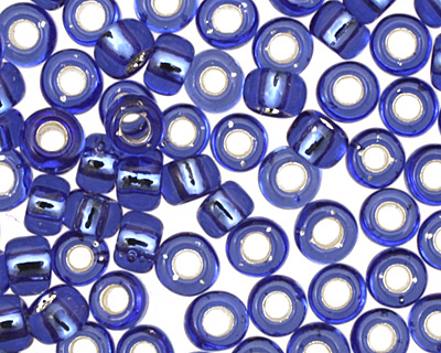 TOHO Sapphire (with Silver Lining) Round 8/0 Seed Bead