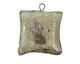 Gaea Ceramic Cerulean Chocolate Square Bezel 25mm