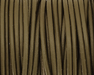 Mehandi Round Leather Cord 2mm