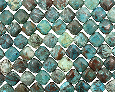 Chrysocolla Diamond 19mm