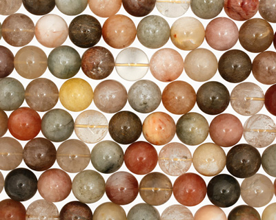 Rutilated Quartz (multi) Round 18mm