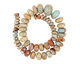 Impression Jasper Graduated Rondelle 10-20mm