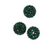Emerald Pave Round 10mm (1.5mm hole)