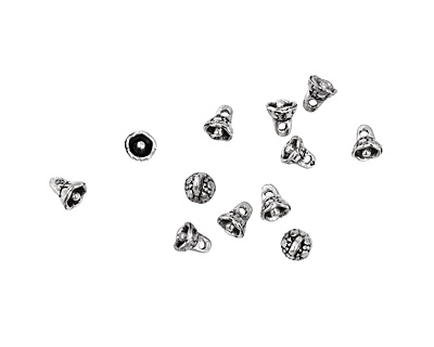 Pewter Lily Dangle 7x8mm