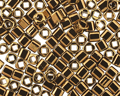 TOHO Bronze Cube 1.5mm Seed Bead