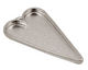 Nunn Design Sterling Silver (plated) Grande Heart Bezel Pendant 54x29mm