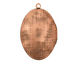 Antique Copper (plated) Oval Ornate Heirloom Locket 27x37mm