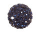 Montana Blue Pave Round 10mm (1.5mm hole)