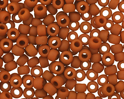 TOHO Opaque Frosted Terra Cotta Round 11/0 Seed Bead
