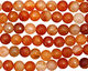 Carnelian (natural) Faceted Round 15-16mm