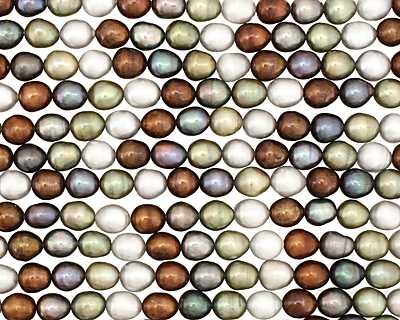 Multi Color Rice 9-10x8-9mm